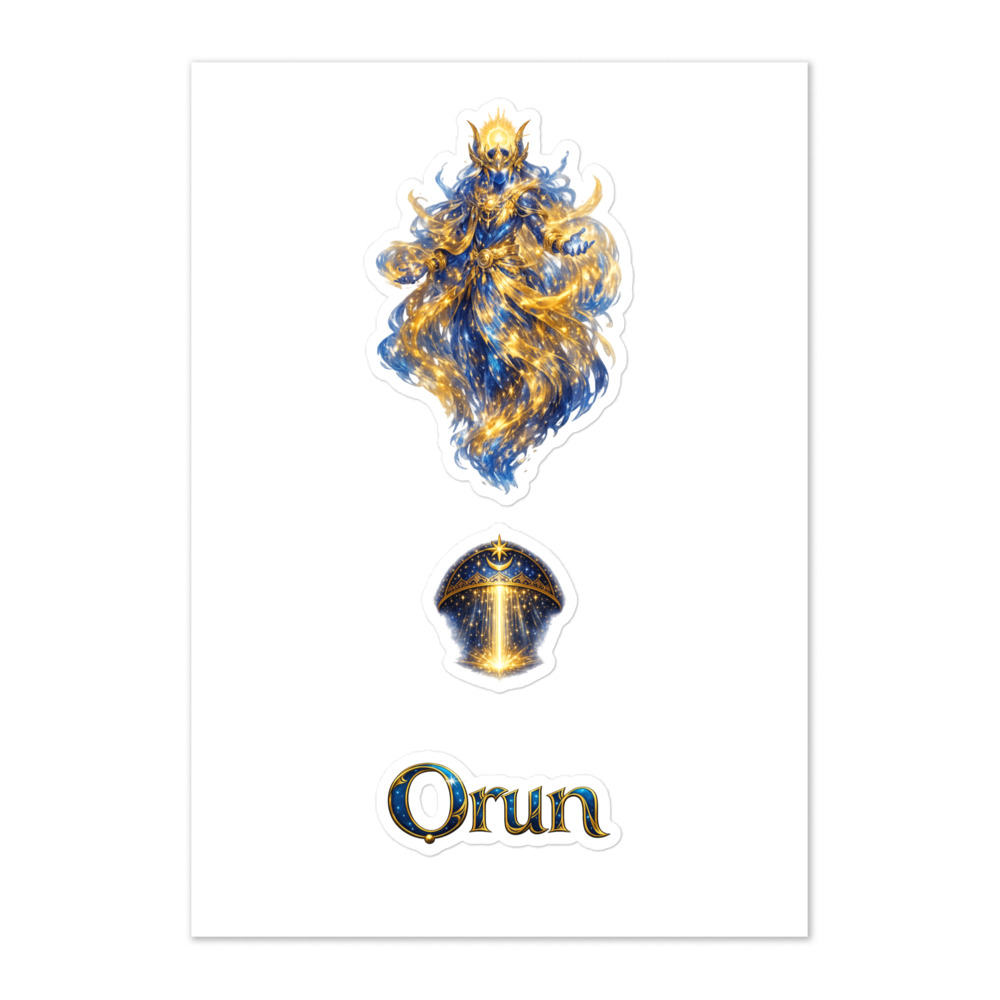 Ọrun Seal Sticker Set
