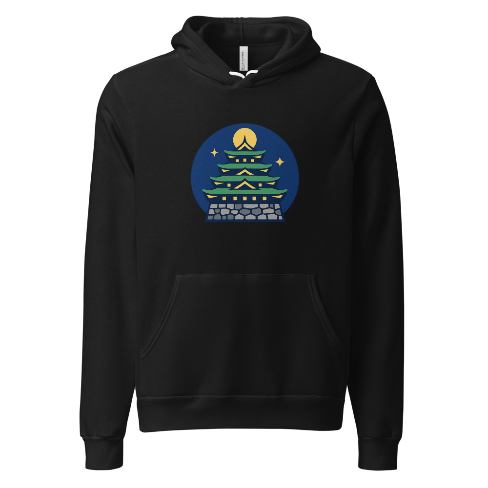 Ōsaka Temple Hoodie