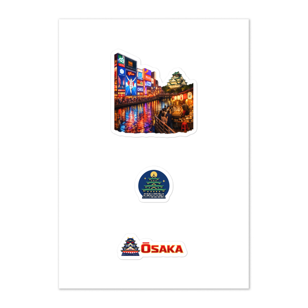 Ōsaka Seal Sticker Set