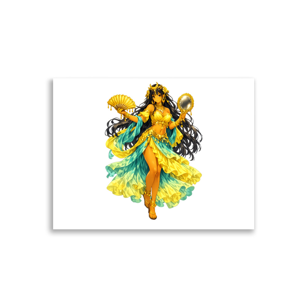 Ọṣun Mascot Art Print