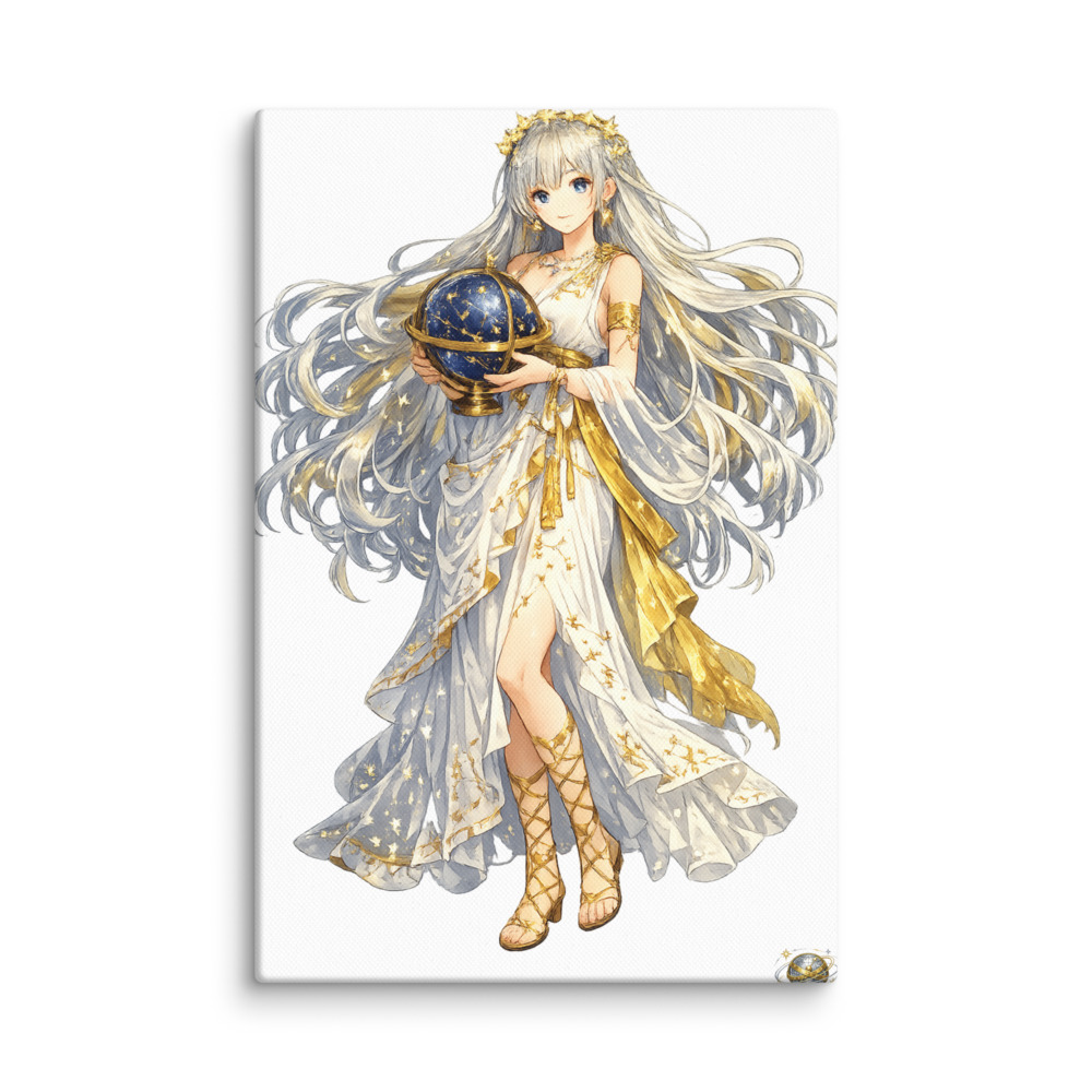 Ouranía Mascot Canvas