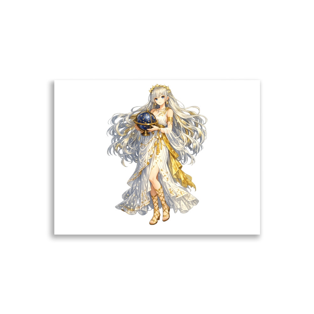Ouranía Mascot Art Print