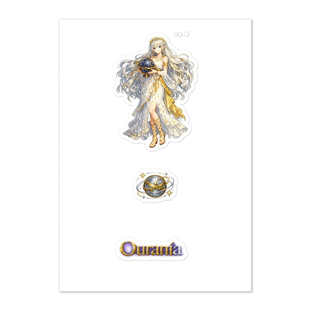 Ouranía Seal Sticker Set