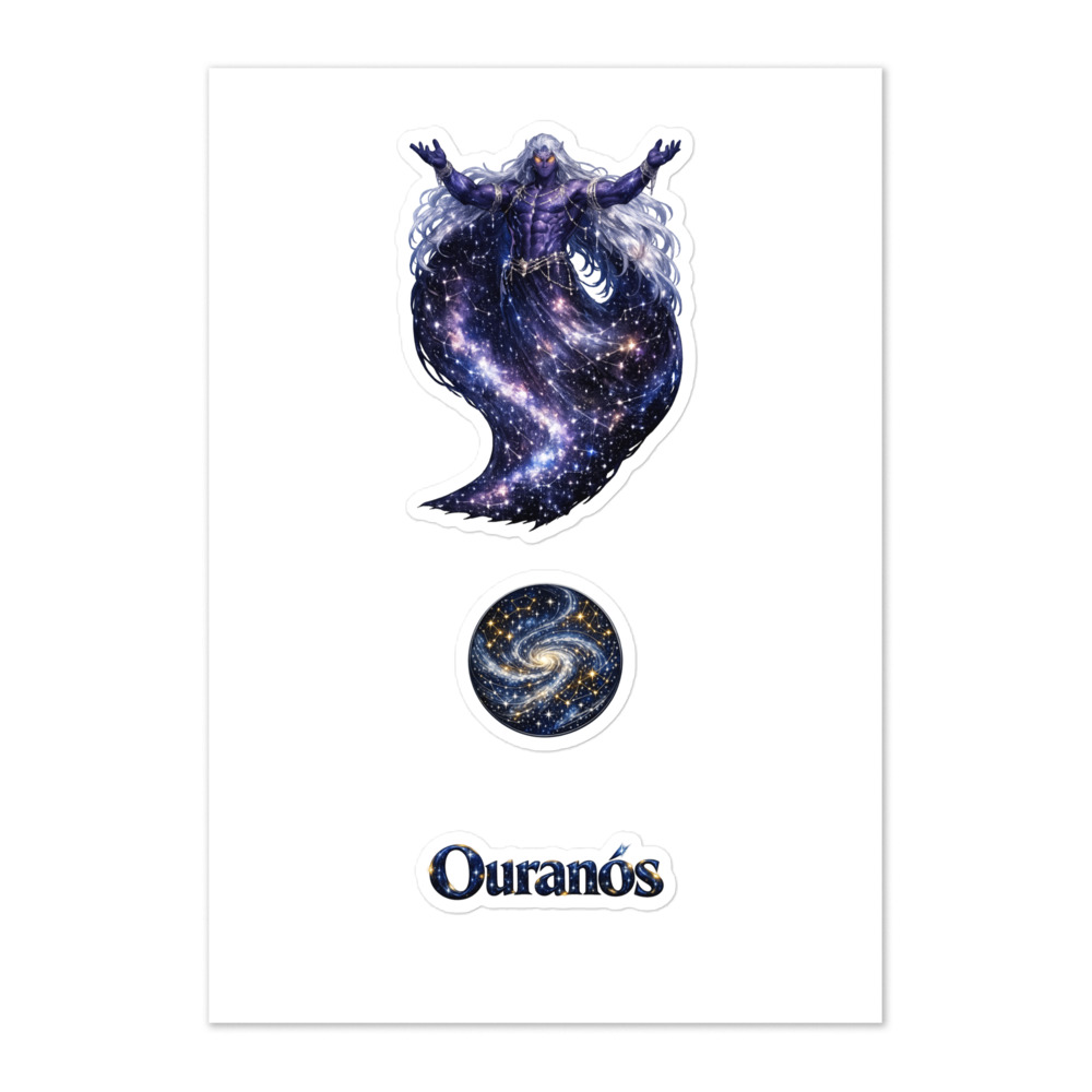 Ouranós Seal Sticker Set