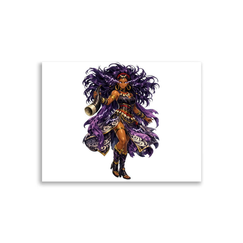 Ọya Mascot Art Print