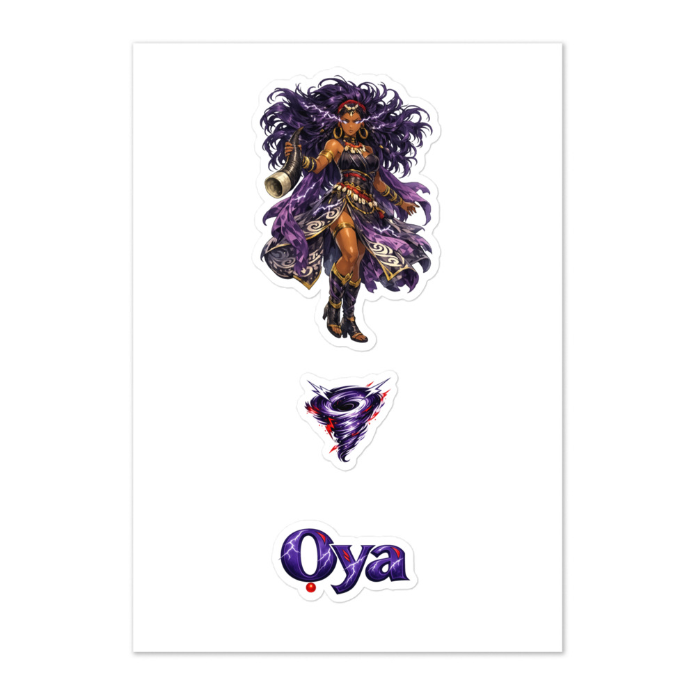 Ọya Seal Sticker Set