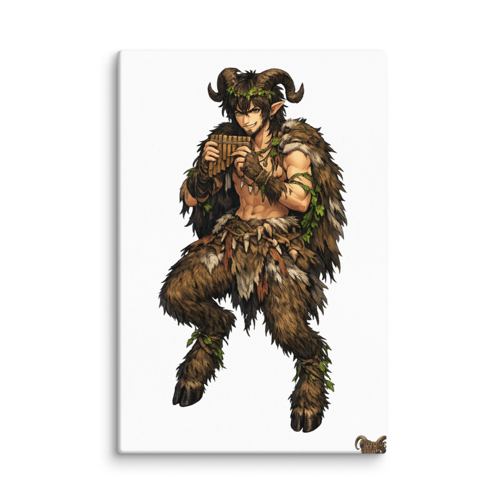 Pān Mascot Canvas