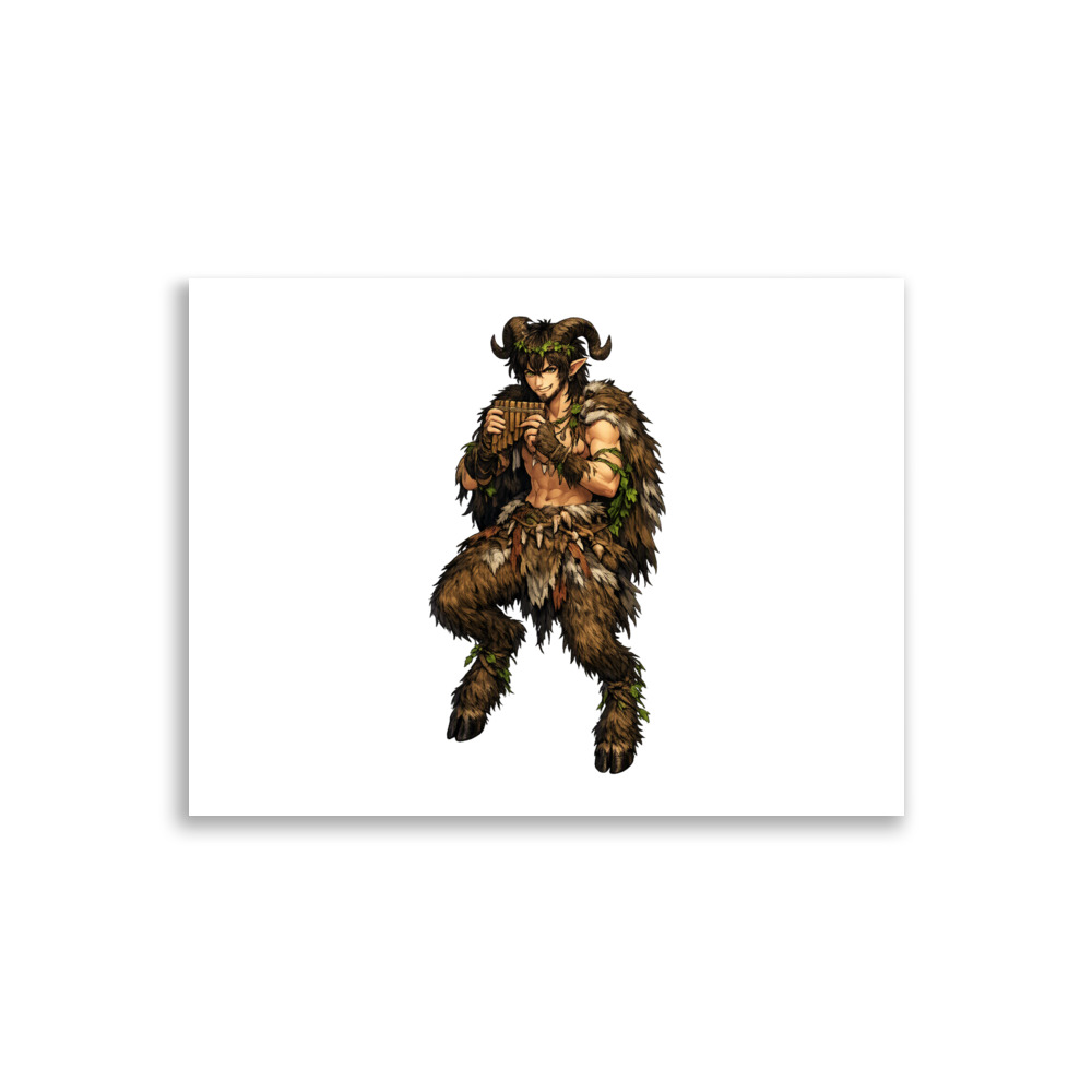 Pān Mascot Art Print
