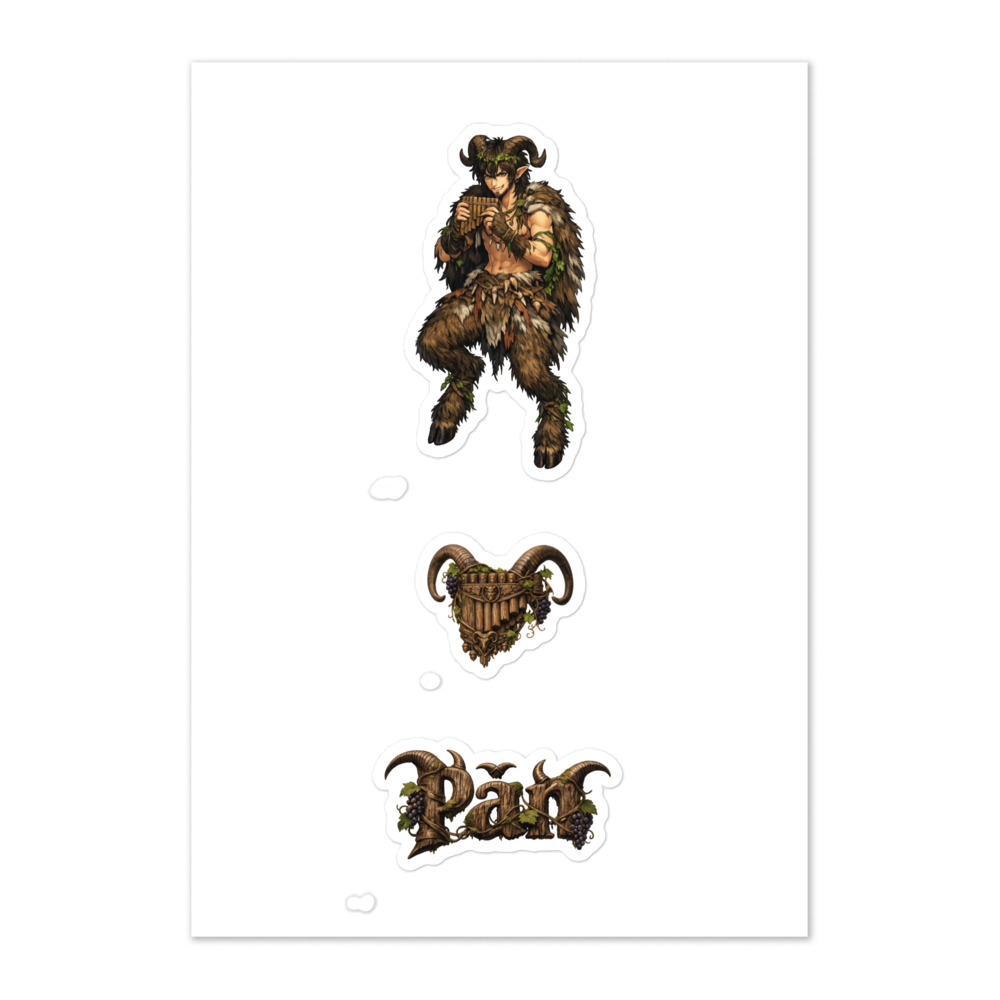 Pān Seal Sticker Set
