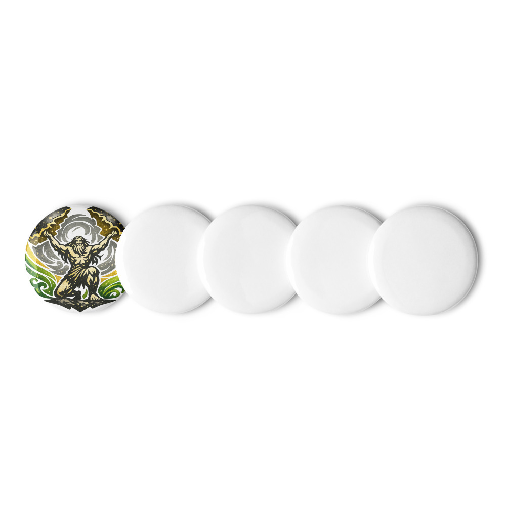 Pángǔ Seal Enamel Pin