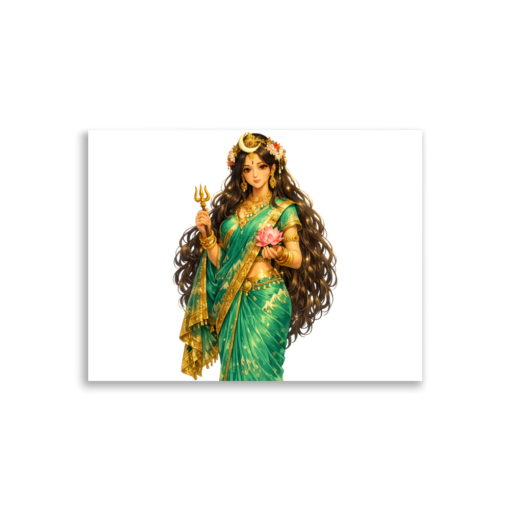 Pārvatī Mascot Art Print
