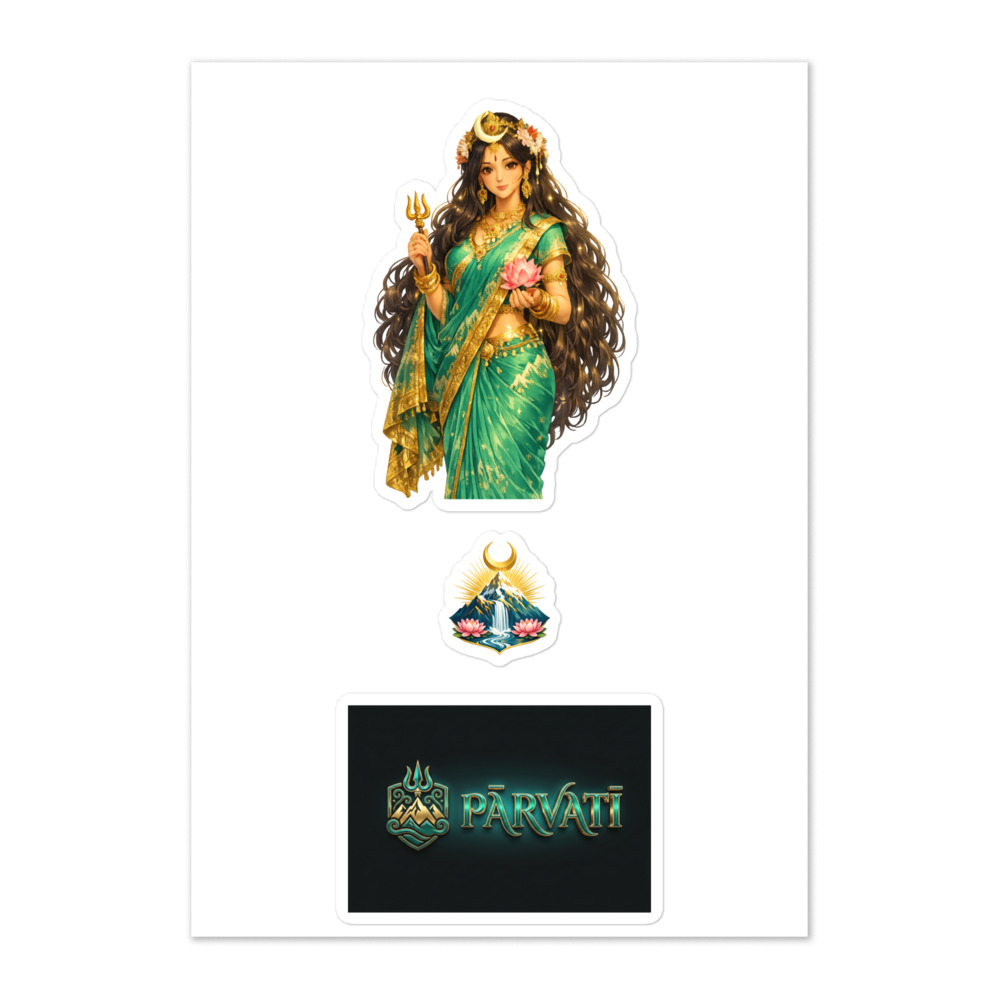 Pārvatī Seal Sticker Set
