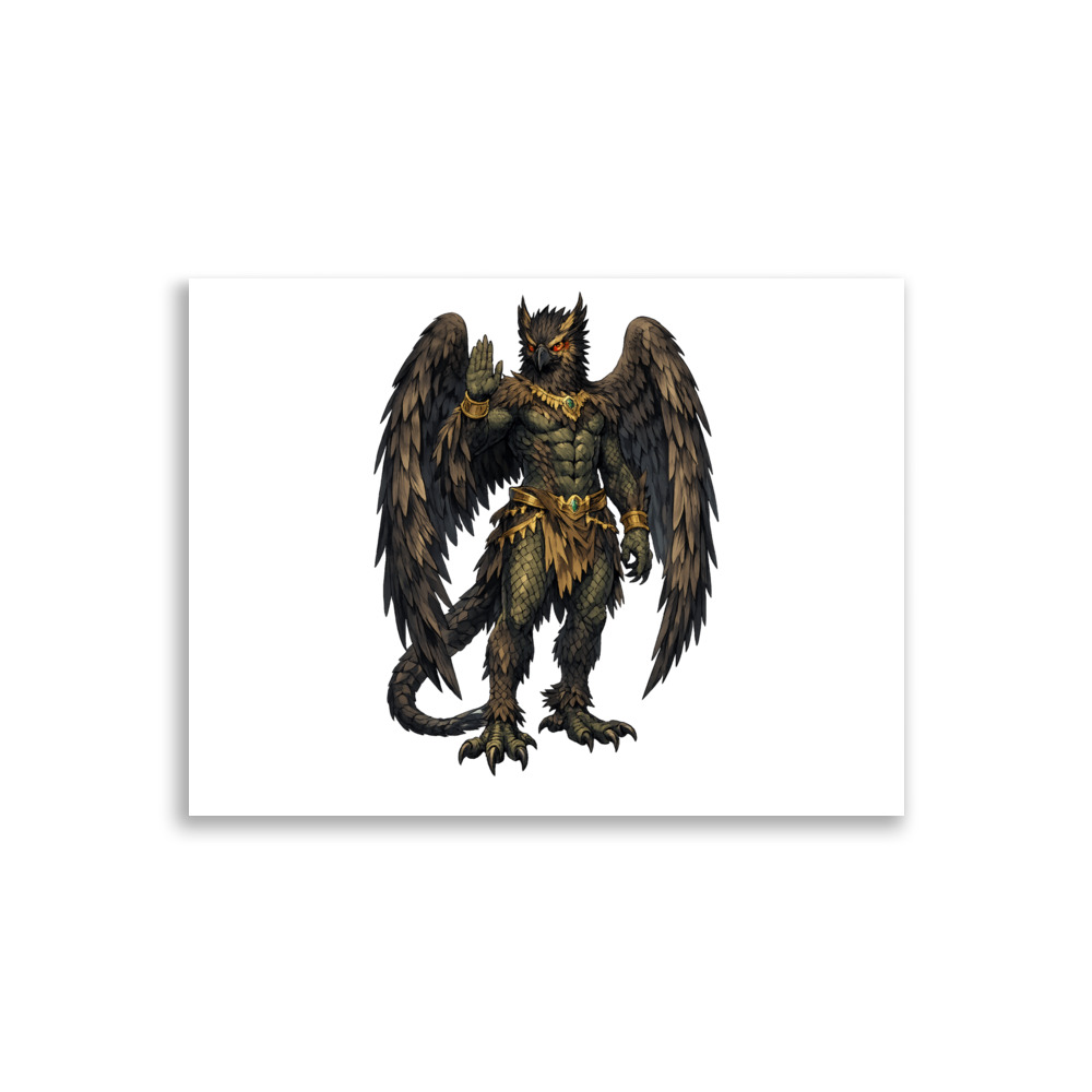 Pazuzu Mascot Art Print