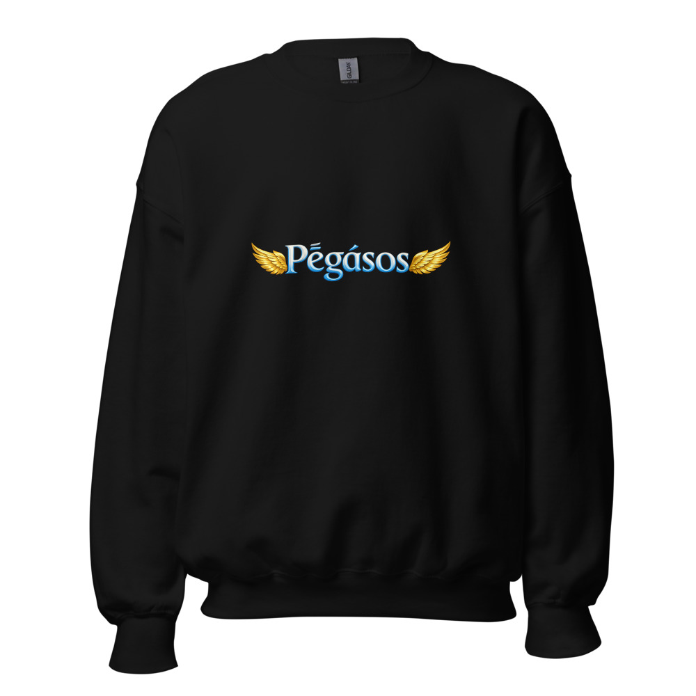 Pḗgasos Temple Crewneck