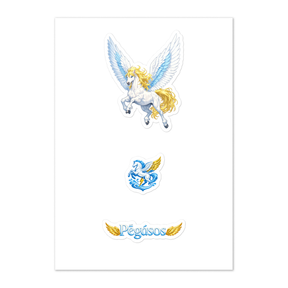 Pḗgasos Seal Sticker Set