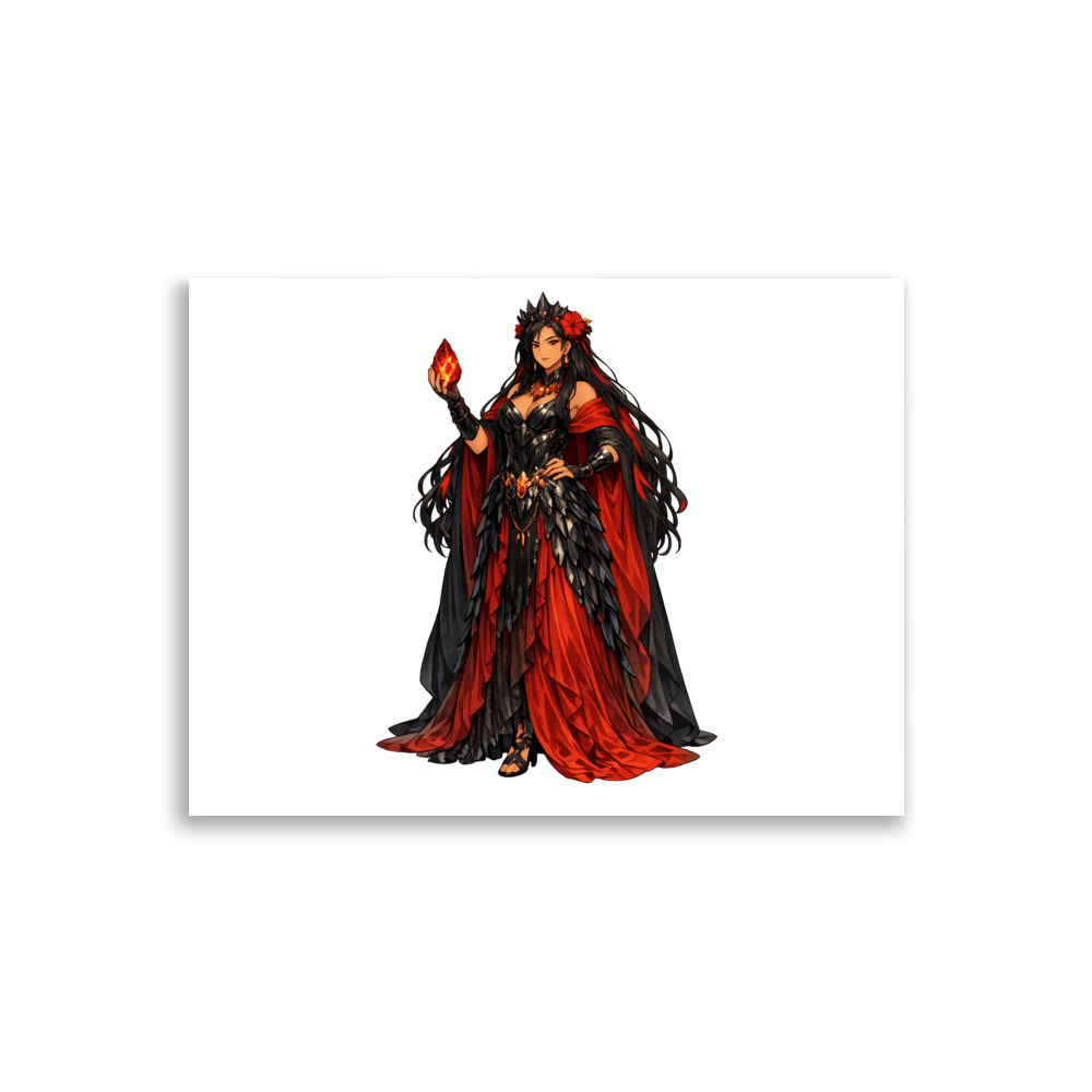 Pele Mascot Art Print