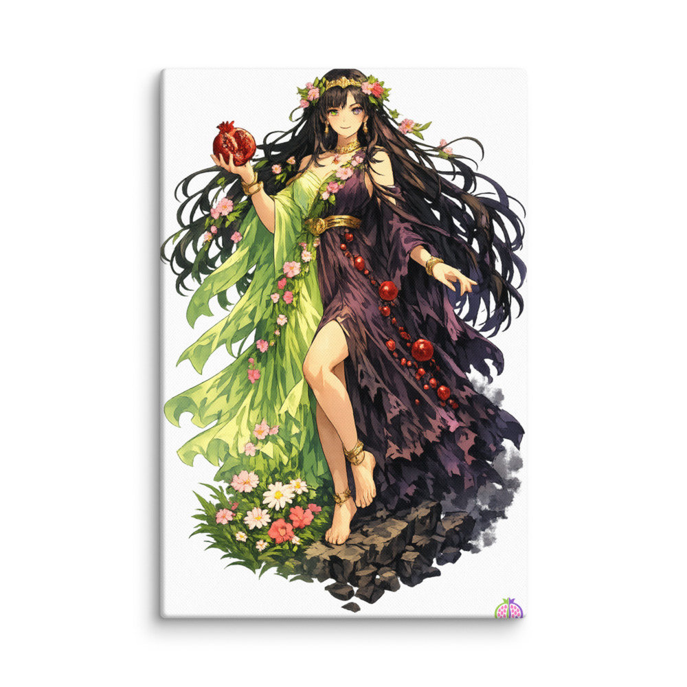 Persephonē Mascot Canvas