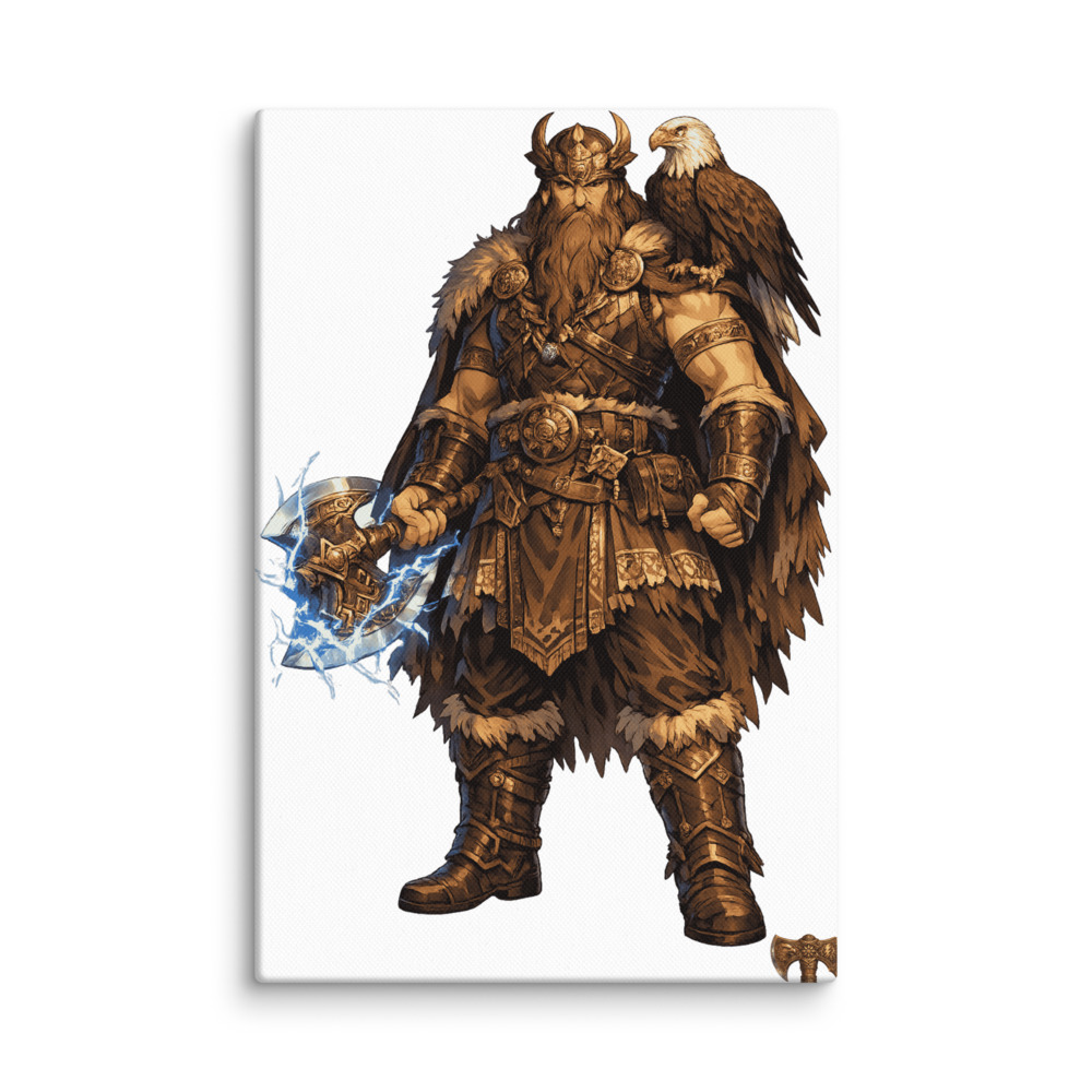 Perun Mascot Canvas
