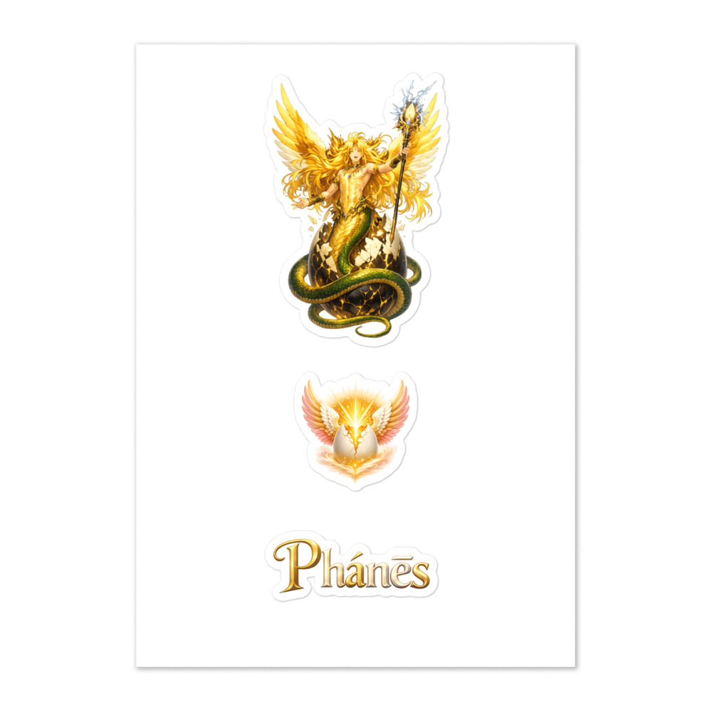 Phánēs Seal Sticker Set