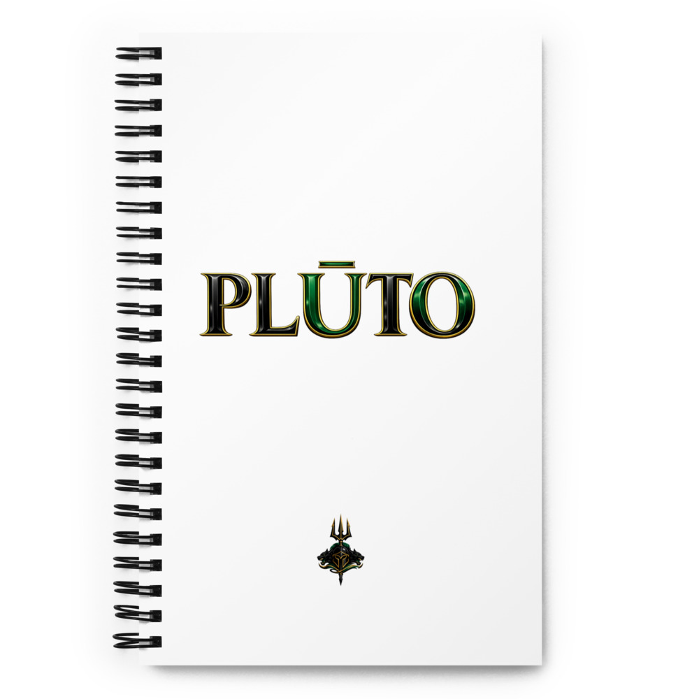 Plūtō Temple Notebook