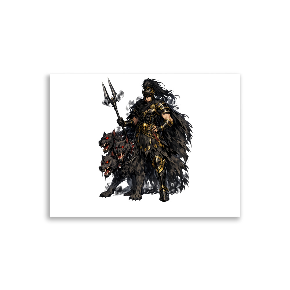Plūtō Mascot Art Print
