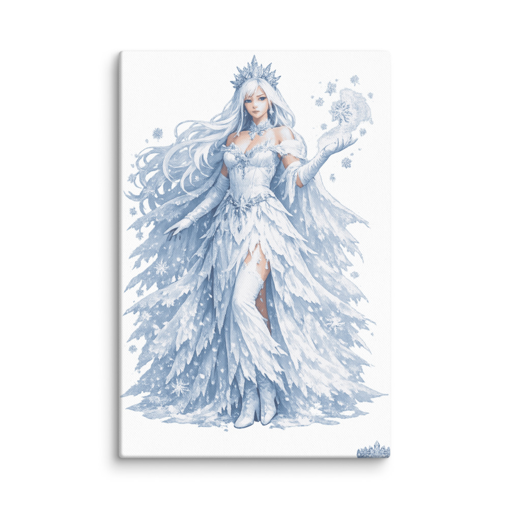 Poliahu Mascot Canvas
