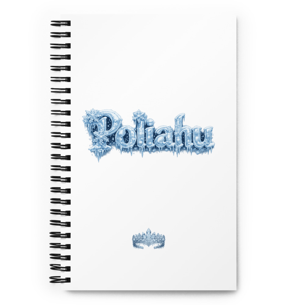 Poliahu Temple Notebook