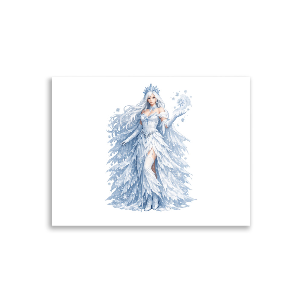 Poliahu Mascot Art Print
