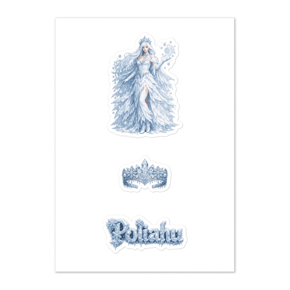 Poliahu Seal Sticker Set