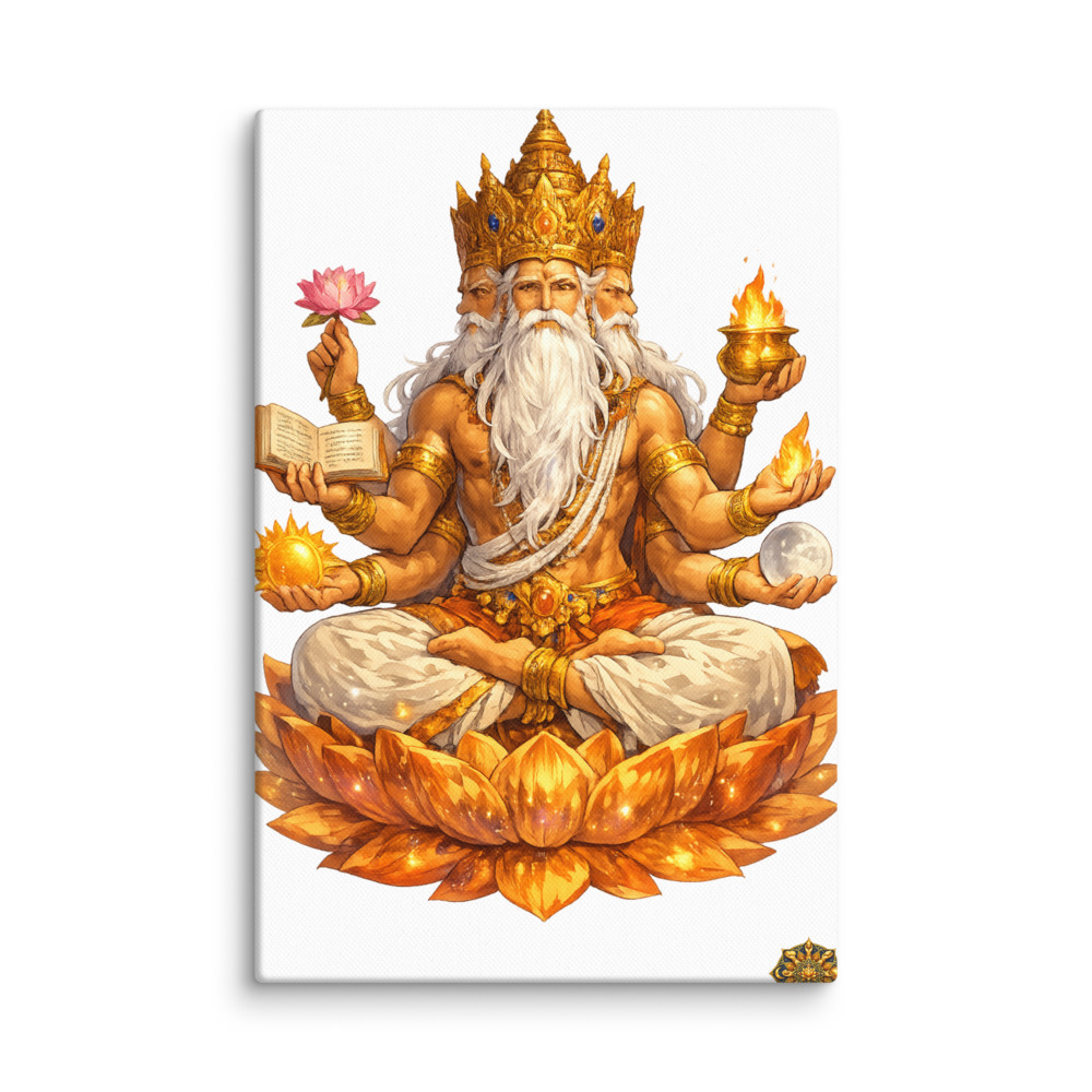 Prajāpati Mascot Canvas