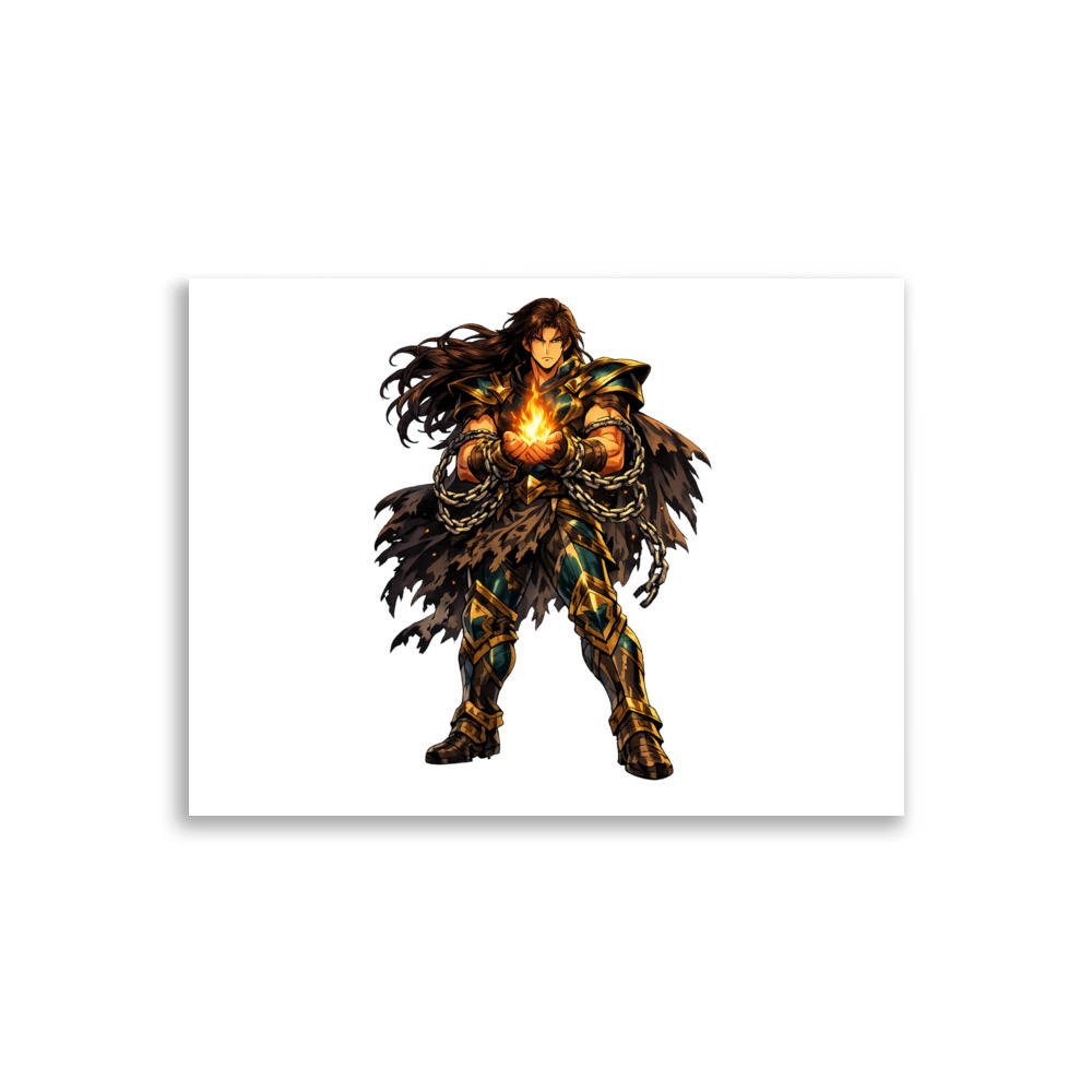 Promētheús Mascot Art Print