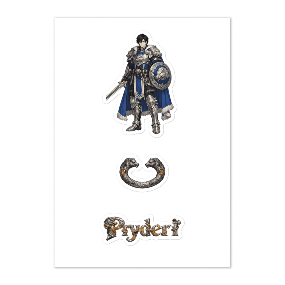 Pryderi Seal Sticker Set