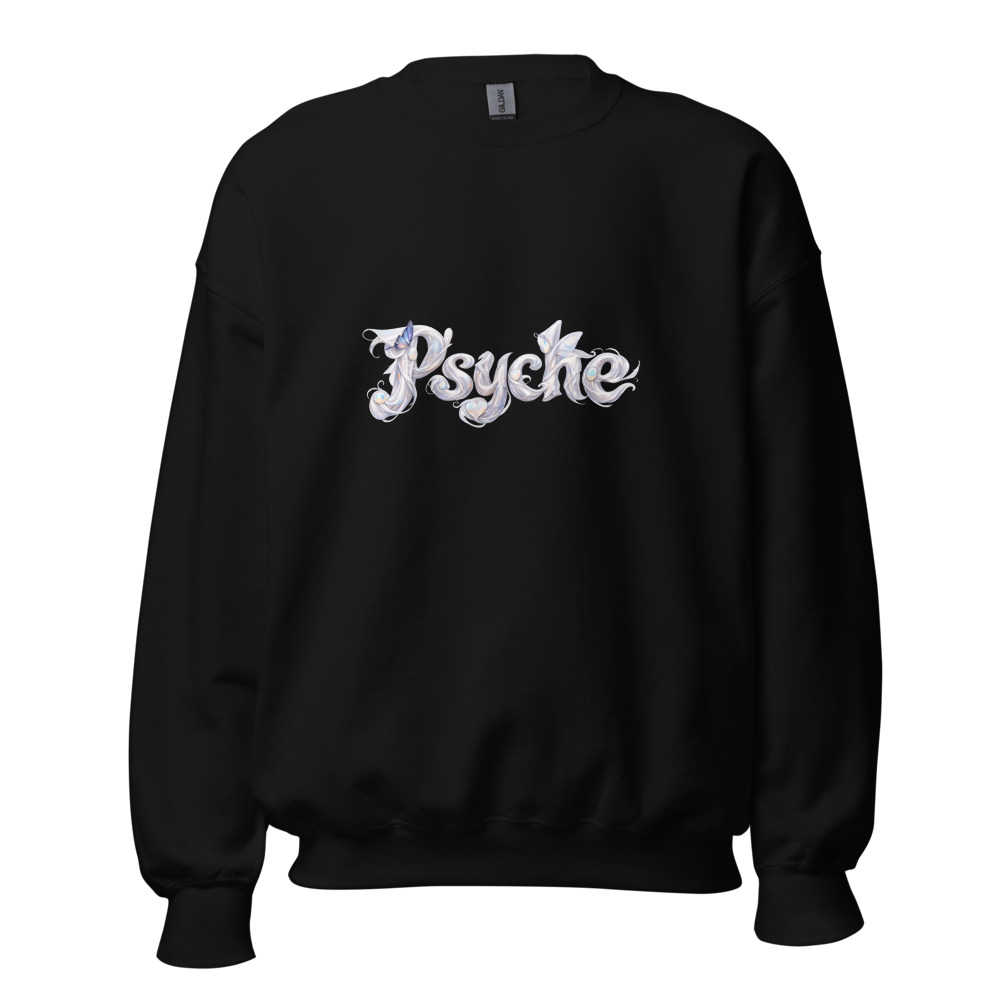 Psychḗ Temple Crewneck