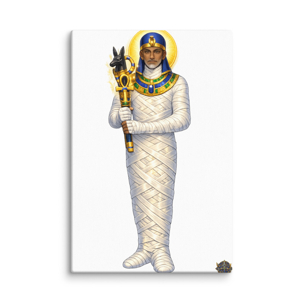 Ptḥ Mascot Canvas