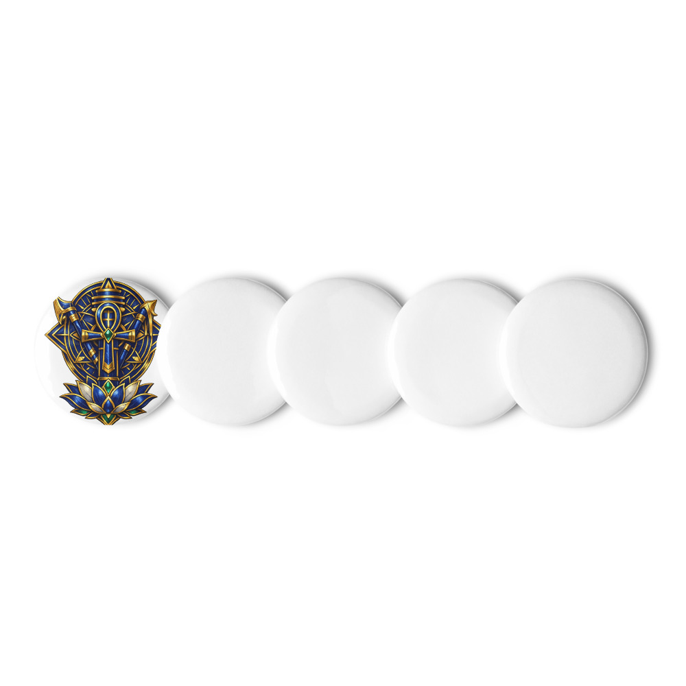 Ptḥ Seal Enamel Pin