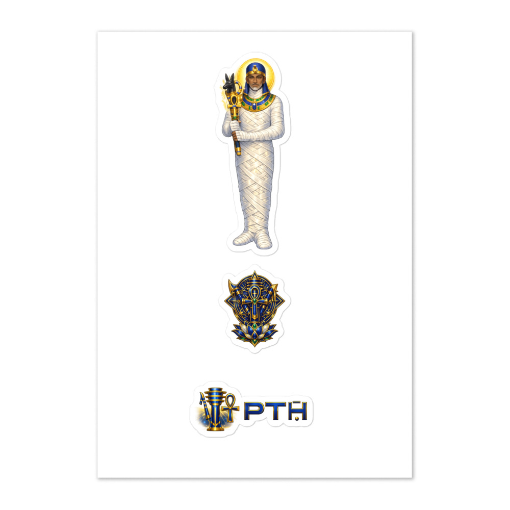 Ptḥ Seal Sticker Set