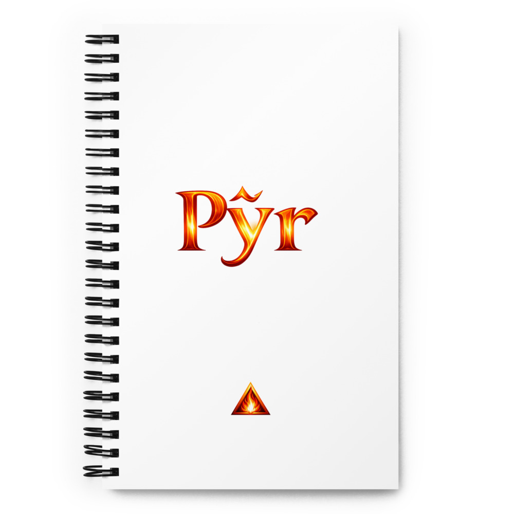 Pŷr Temple Notebook
