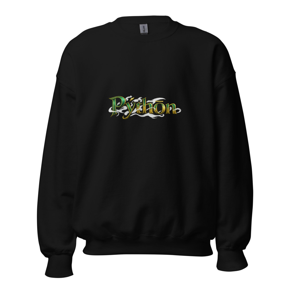 Pýthōn Temple Crewneck