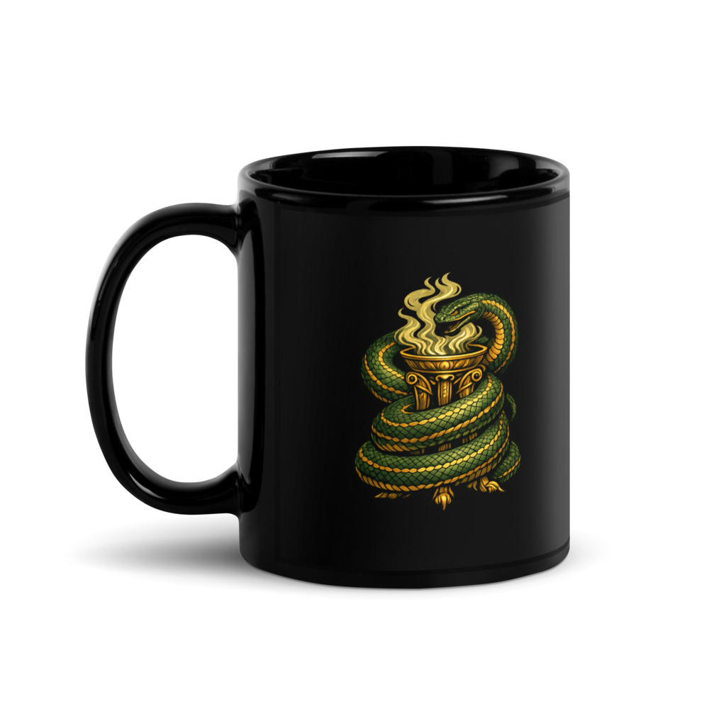 Pýthōn Temple Mug