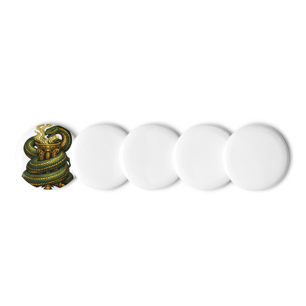 Pýthōn Seal Enamel Pin