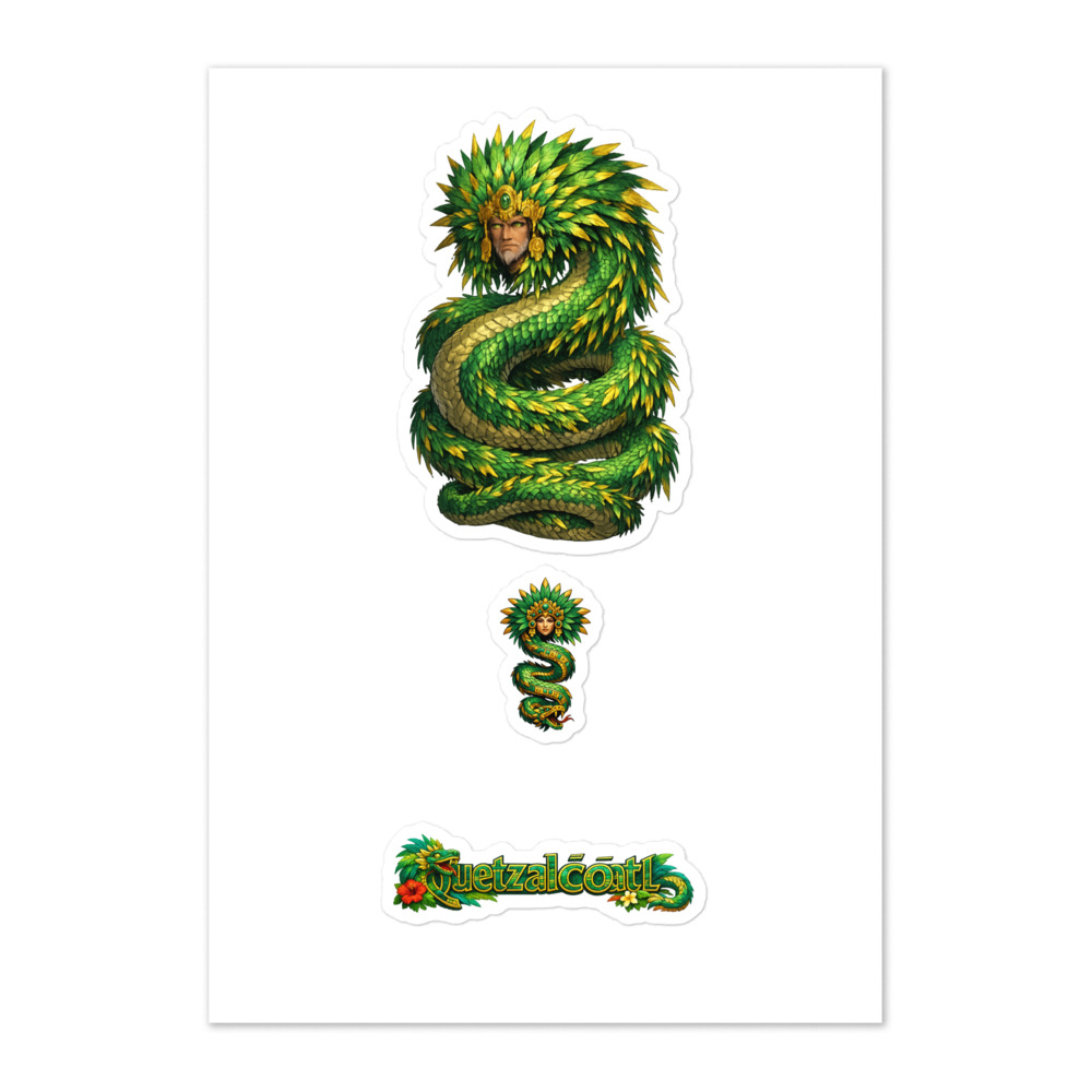 Quetzalcōātl Seal Sticker Set
