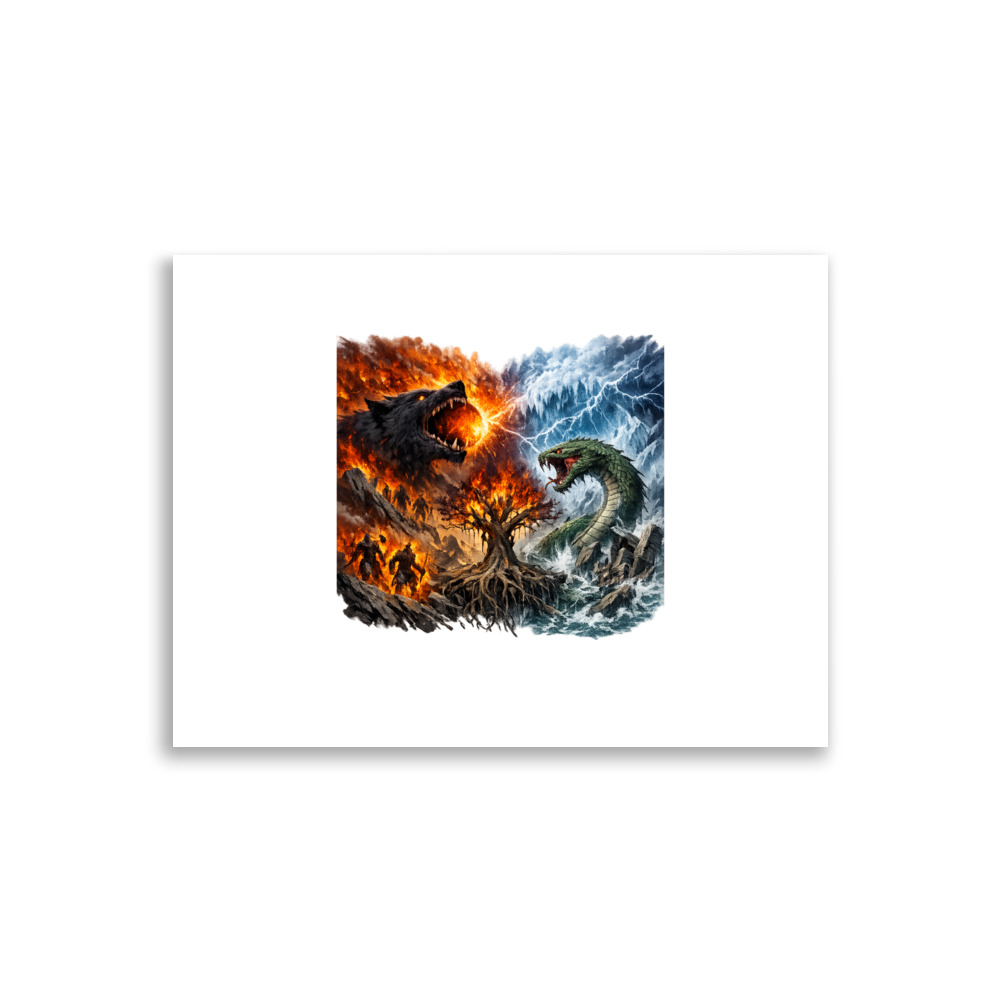 Ragnarǫk Mascot Art Print