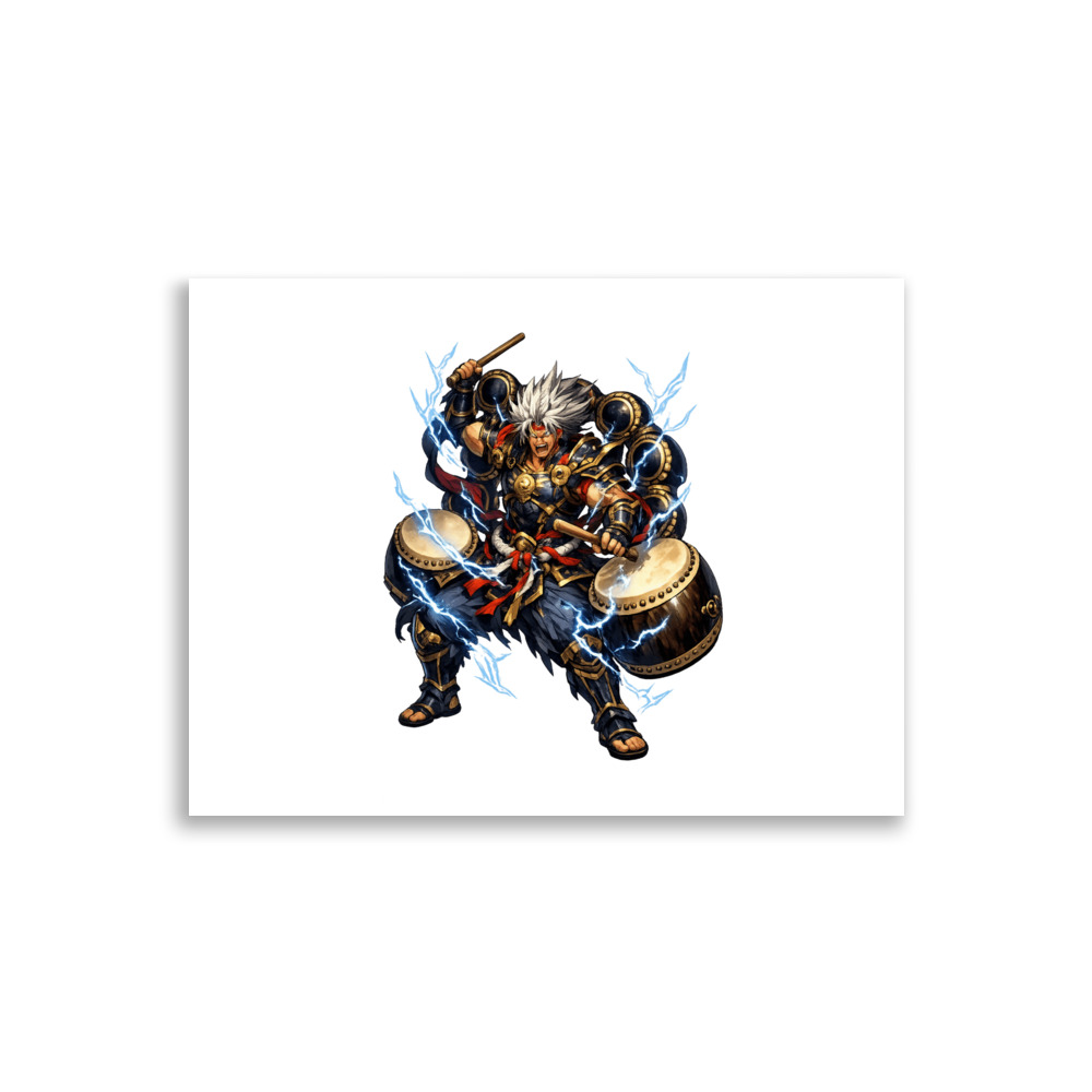Raijin Mascot Art Print