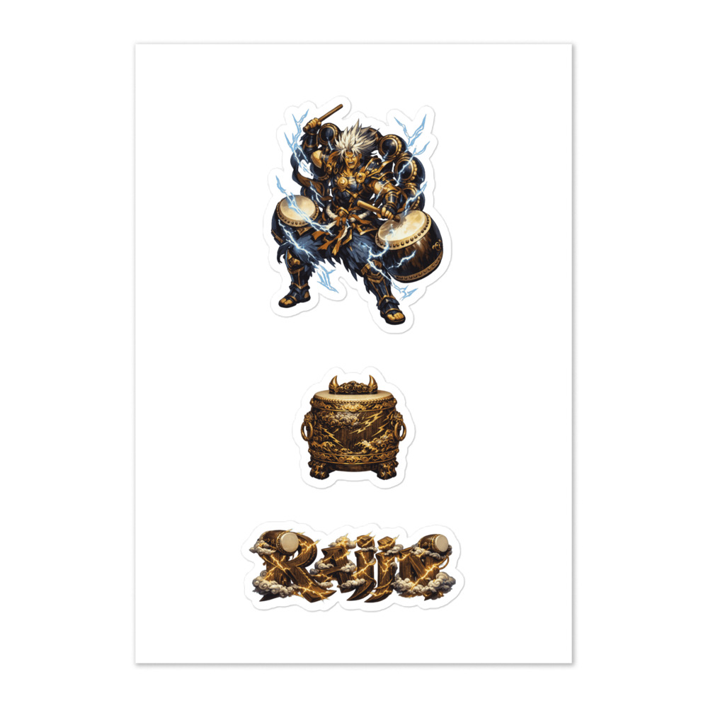 Raijin Seal Sticker Set
