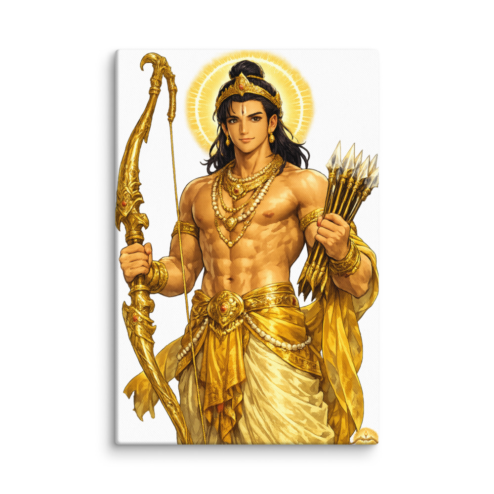 Rāma Mascot Canvas