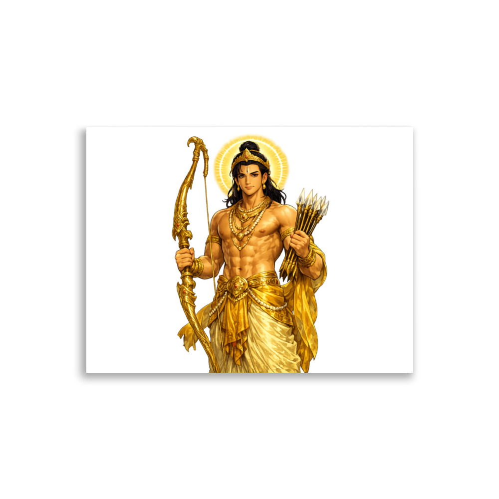 Rāma Mascot Art Print
