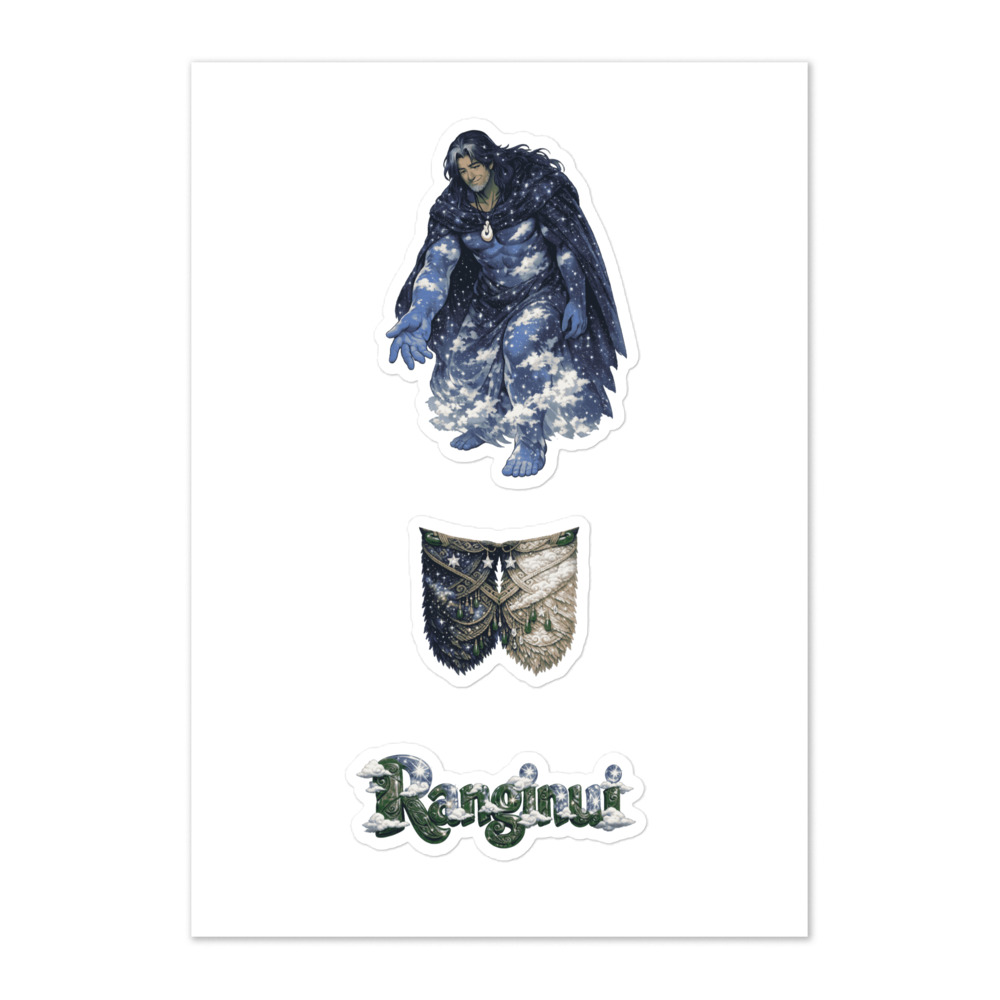 Ranginui Seal Sticker Set
