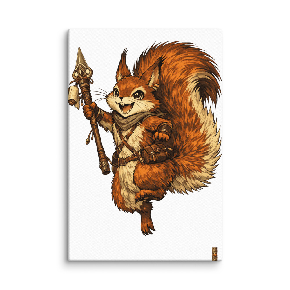 Ratatoskr Mascot Canvas