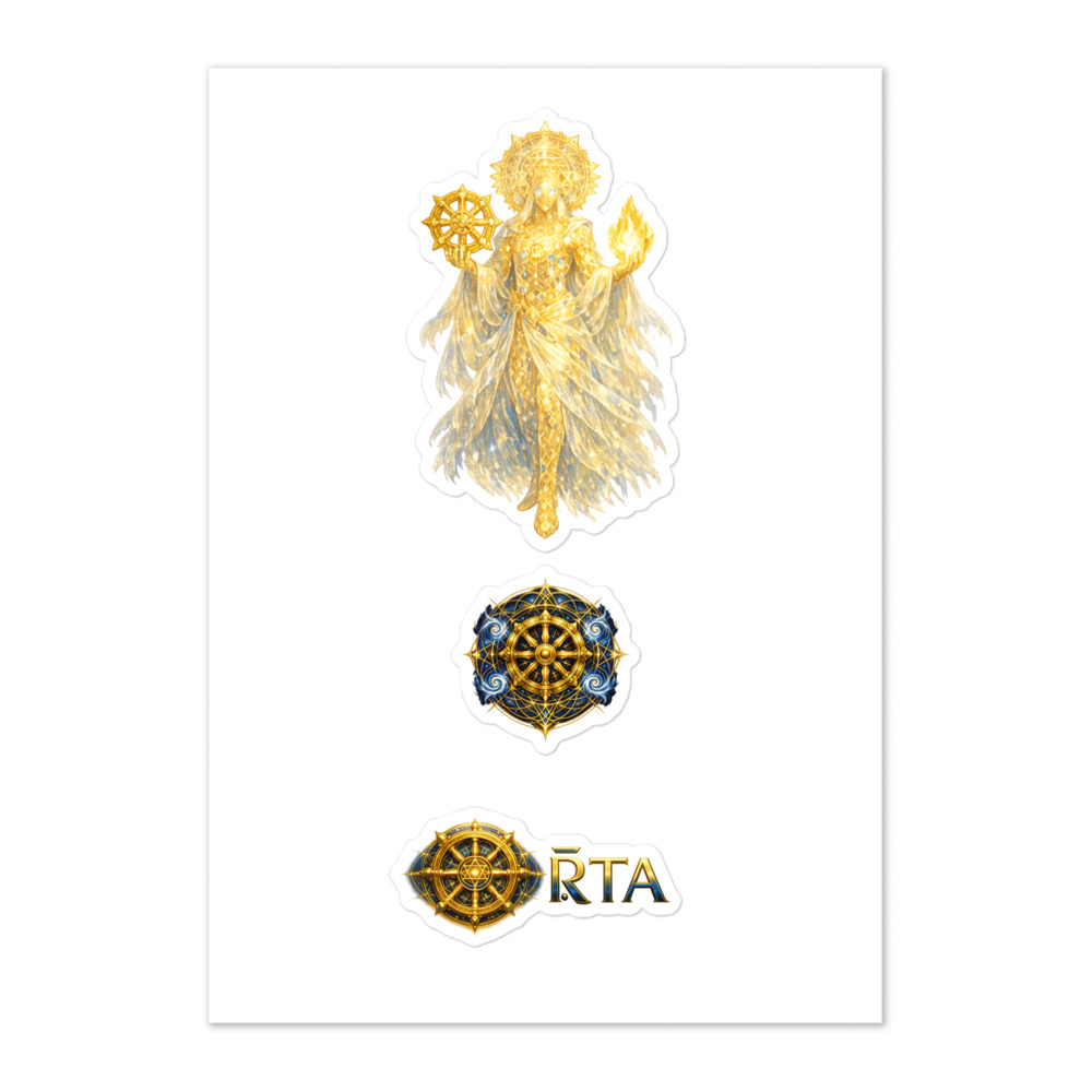 Ṛta Seal Sticker Set