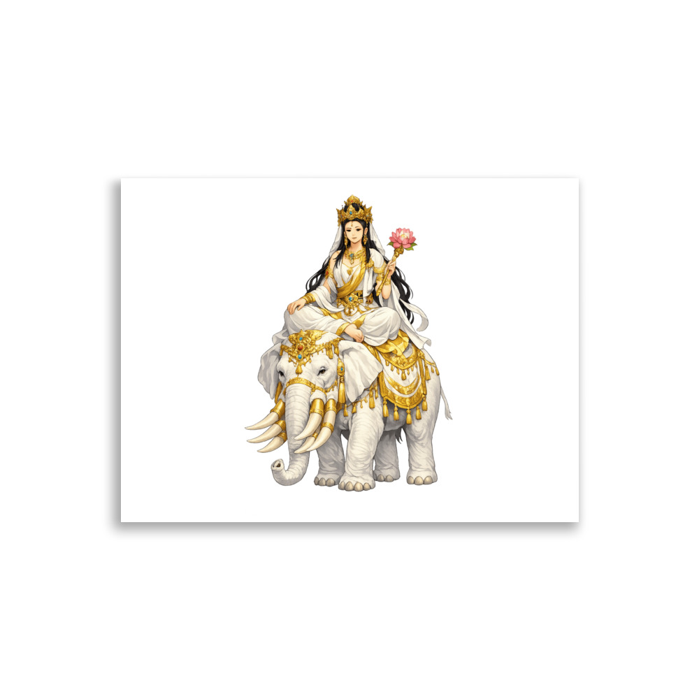 Samantabhadra Mascot Art Print